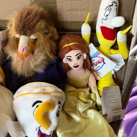 Disney Beauty and the Beast Bean Bag Set - Picture 3 of 5